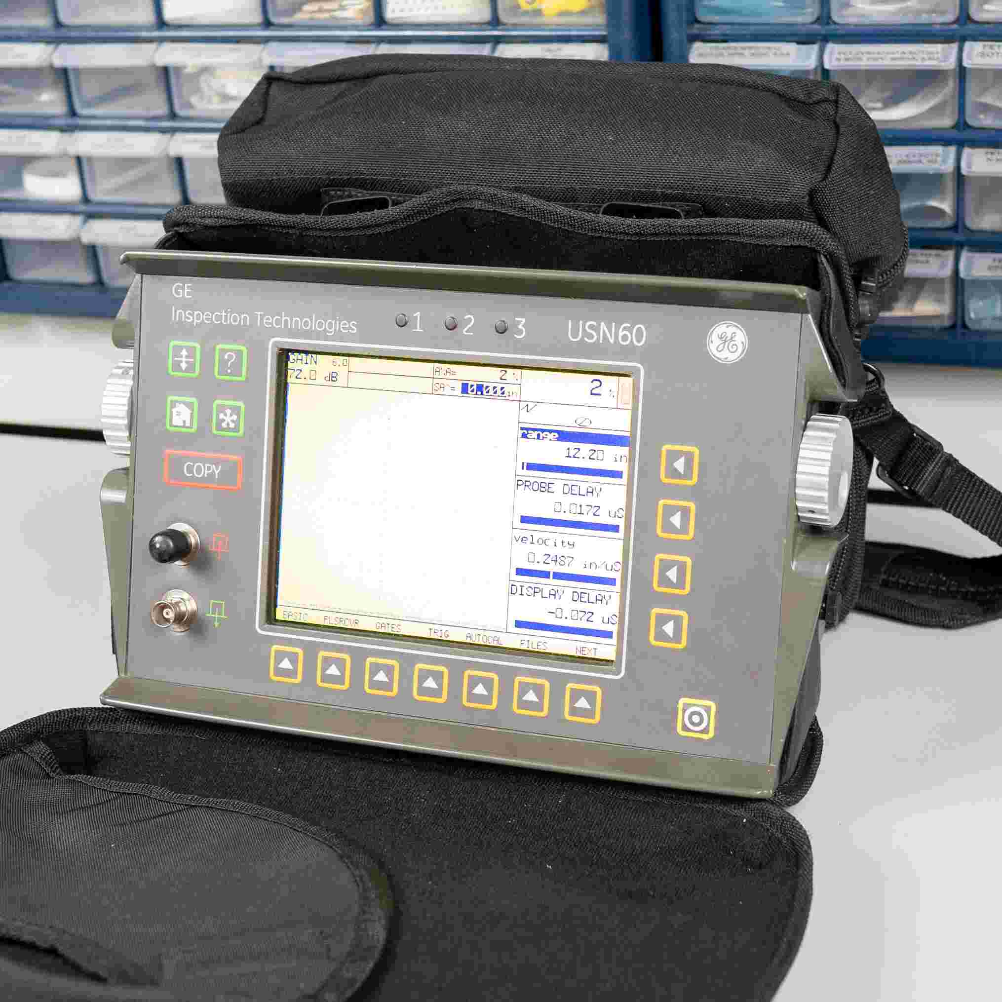 KrautKramer GE USN 60 Ultrasonic Flaw Detector Thickness Gauge